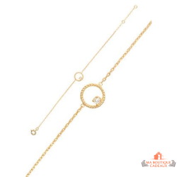 Bracelet Plaqué OR Anneau