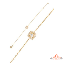 Bracelet Plaqué OR Carré
