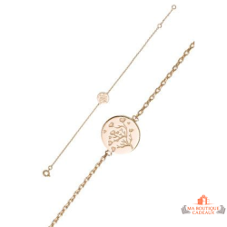 Bracelet Plaqué OR Arbre de vie