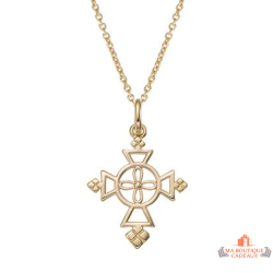 Pendentif Plaqué OR Croix