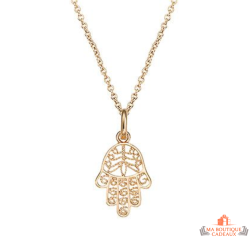 Pendentif Plaqué OR Main de Fatma