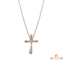 Pendentif Plaqué OR Croix