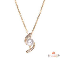 Pendentif Plaqué OR Perle