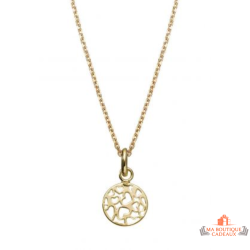 Pendentif Plaqué OR Coeurs