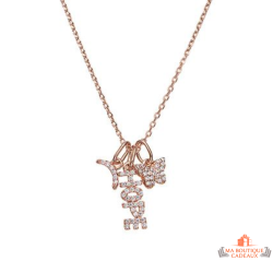 Pendentif Plaqué OR Hope "Espoir"