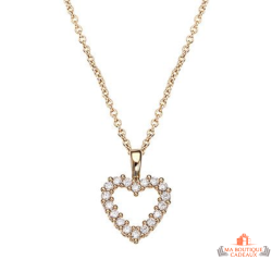 Pendentif Plaqué OR Coeur