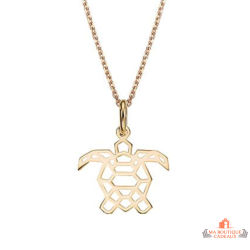 Collier Pendentif Carla Nogueres Tortue, Garantie 2 ans