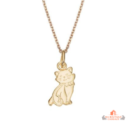 Pendentif Plaqué OR Chat