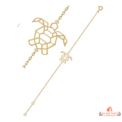 Bracelet Plaqué OR Tortue
