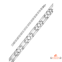 Bracelet Homme en Acier - Carla Nogueres, Garantie 2 ans
