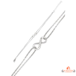 Bracelet Argent Infini