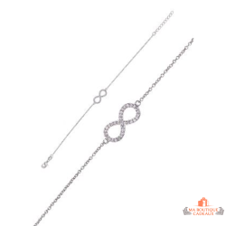 Bracelet Argent Infini