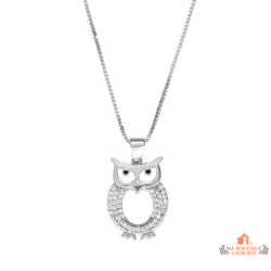 Pendentif Argent Chouette