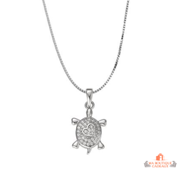 Pendentif Argent Tortue