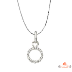 Pendentif Argent Cercle