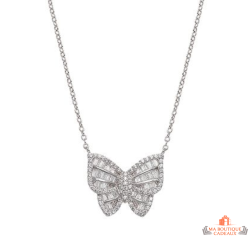 Pendentif Argent Papillon