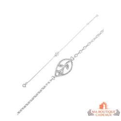 Bracelet Argent Feuille Arbre