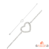 Bracelet Argent Coeur