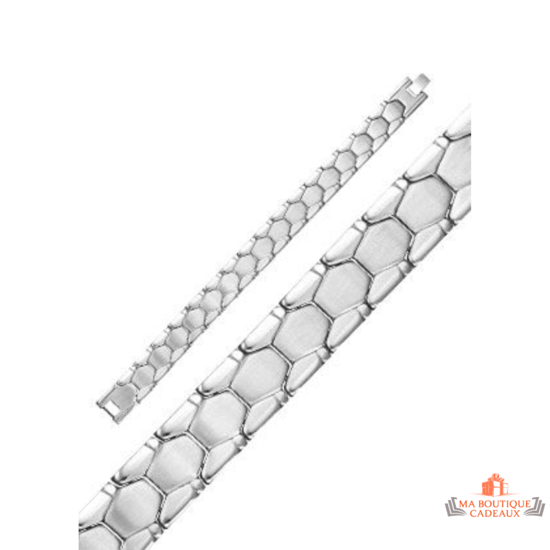 Bracelet Homme en Acier - Carla Nogueres, Garantie 2 ans