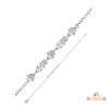 Bracelet Argent 925/1000 Motif Pierres en Oxyde de Zirconium - Carla Nogueres Garantie 2 ans