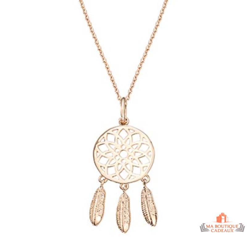 Collier Pendentif Attrape Rêve Carla Nogueres, Garantie 2 ans
