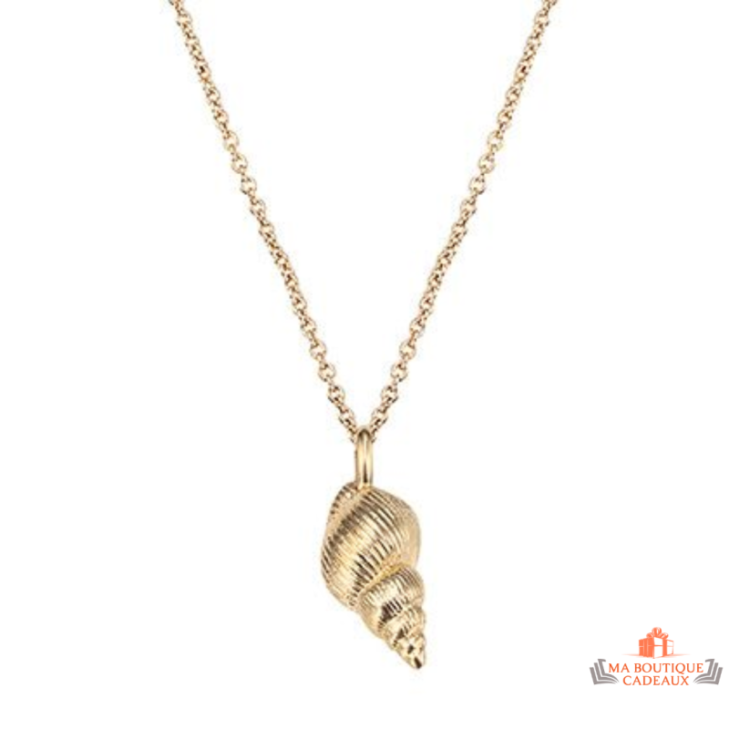 Collier Pendentif Carla Nogueres Coquillage, Garantie 2 ans