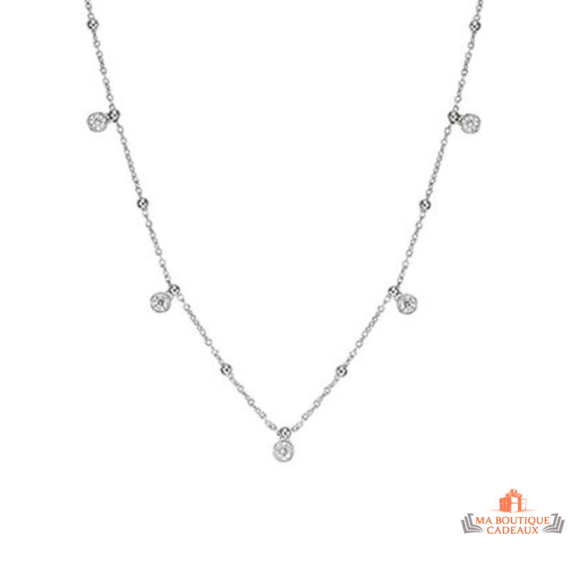 Collier pendentif argent Carla Nogueres - Garantie 2 ans