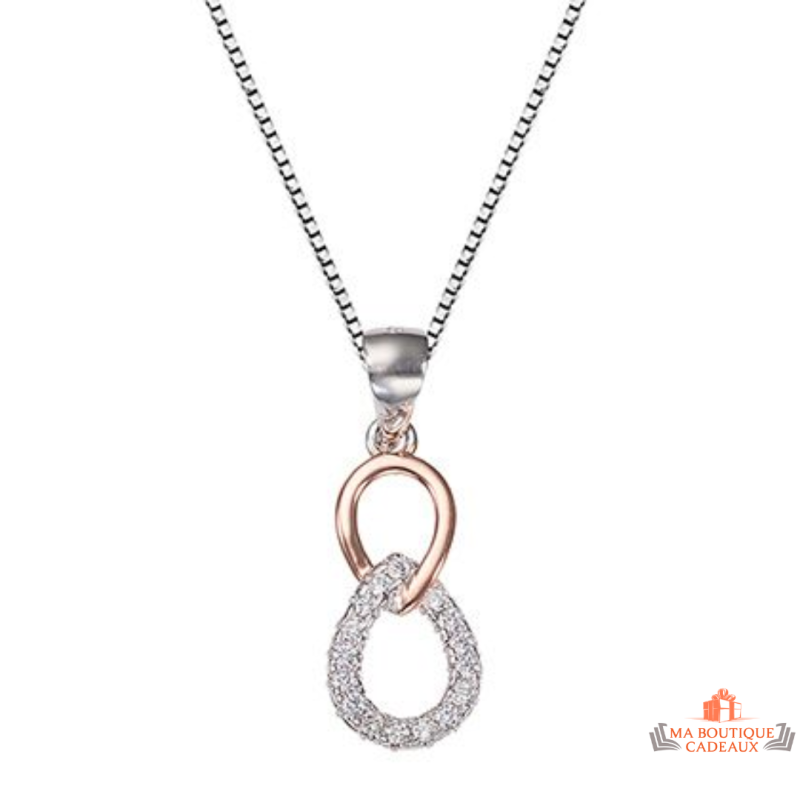 Collier Pendentif Goutte d'Eau en Argent 925 - Carla Nogueres, Garantie 2 ans