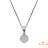 Collier Pendentif Cercle en Argent 925 - Carla Nogueres, Garantie 2 ans