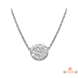 Carla Nogueres Collier Pendentif Argent 925/1000 Arbre de Vie Garantie 2 ans