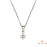 Carla Nogueres Collier Pendentif Argent 925/1000 Étoile pour Enfants Garantie 2 ans