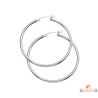 Boucles d'Oreilles Anneau 40mm Argent 925/°° - Carla Nogueres Garantie 2 ans