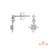 Boucles d'Oreilles Pendantes Étoile Carla Nogueres Garantie 2 ans