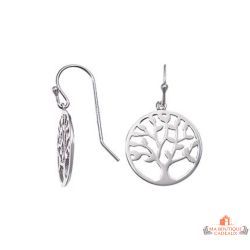 Boucles d'Oreilles Arbre de Vie Carla Nogueres Garantie 2 ans