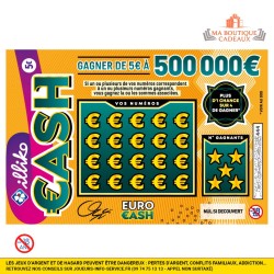 1/4 de Carnet CASH – 15 Tickets pour Booster Vos Chances de Gagner !