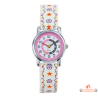 Montre Enfant Inotime - Apprentissage de l'Heure - Bracelet Blanc - Garantie 2 Ans