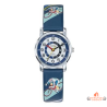 Montre Enfant Inotime - Apprentissage de l'Heure - Bracelet Vélo Bleu Foncé - Garantie 2 Ans