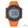 Montre Homme LCD Bivouac (Inotime) avec Bracelet Orange - Garantie 2 ans