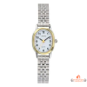 Montre femme Inotime avec bracelet en métal argenté, cadran blanc - Garantie 2 ans