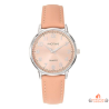 Montre femme Inotime avec bracelet synthétique beige foncé et cadran beige moyen - Garantie 2 ans