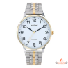 Montre Homme Inotime - Bracelet Métal Argenté - Cadran Blanc - Garantie 2 Ans