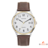 Montre Inotime Homme - Bracelet Synthétique Marron Moyen - Garantie 2 Ans