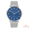 Montre Inotime Homme - Bracelet Milanais Métal Argenté - Garantie 2 Ans