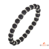 Bracelet en pierres naturelles noires – Carla Nogueres Garantie 2 ans