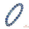 Bracelet en pierres naturelles nuances de bleu – Carla Nogueres Garantie 2 ans