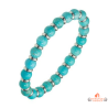 Bracelet en pierres naturelles bleu turquoise – Carla Nogueres Garantie 2 ans