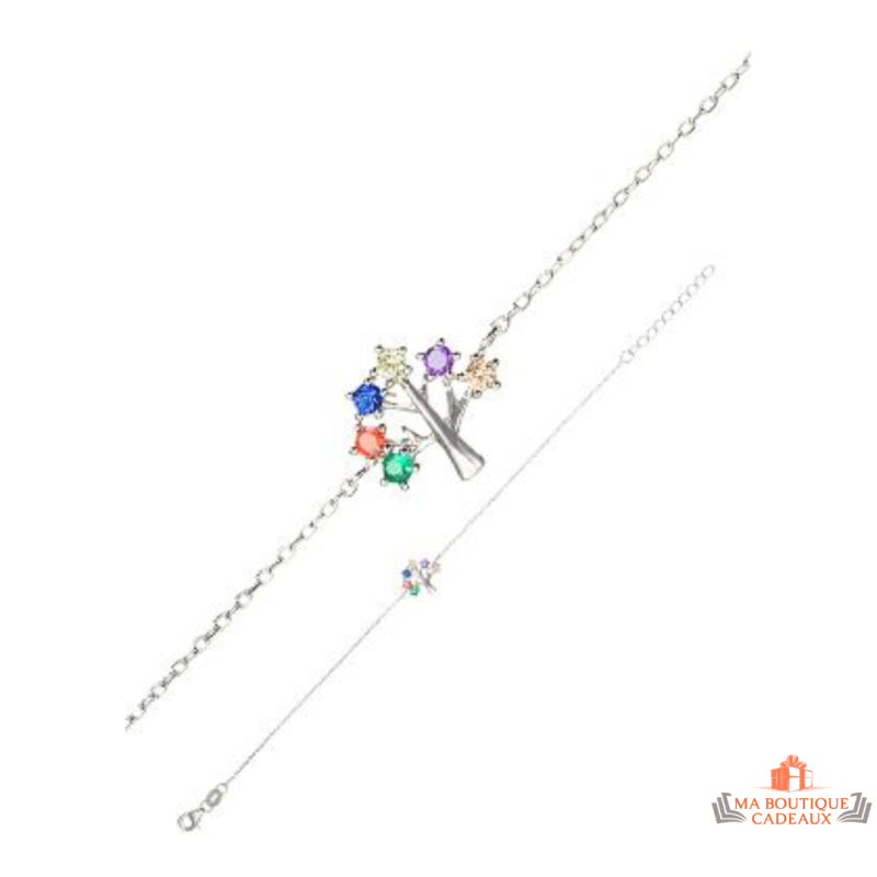 Bracelet Arbre de Vie en argent 925/°° Carla Nogueres - Garantie 2 ans.