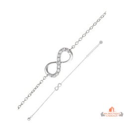 Bracelet Infini en Argent...