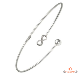 Bracelet Infini en Argent...