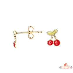 Boucles d’oreilles cerises...